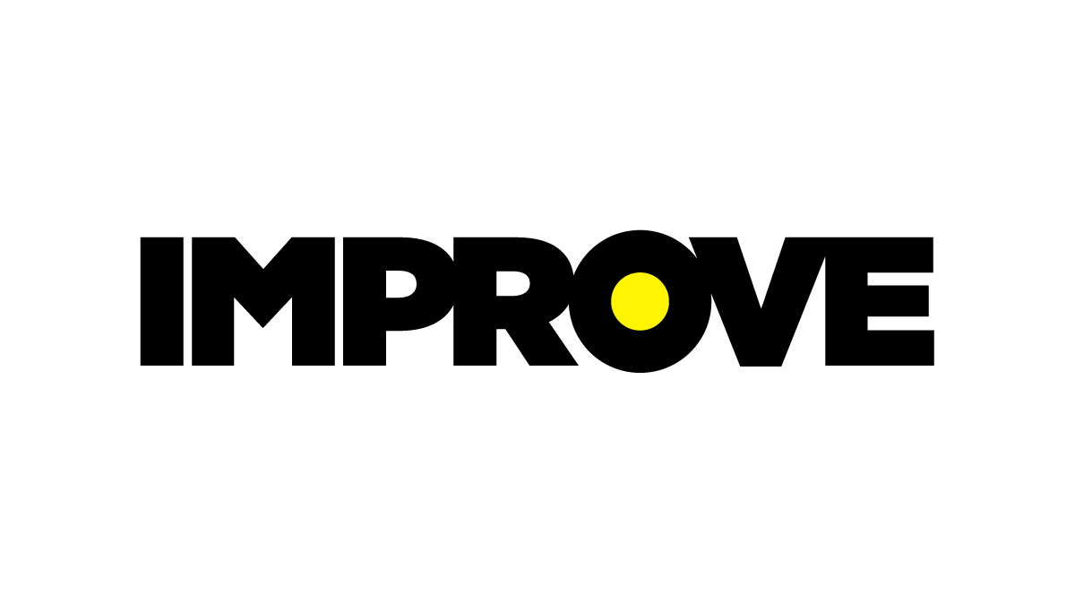 フィットネス商品のブランドデザイン IMPROVE ブランドロゴ