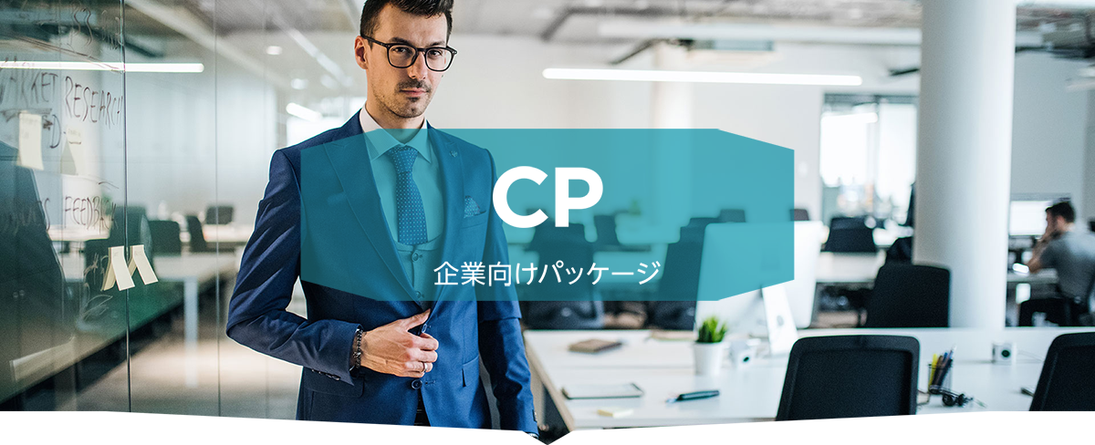 クイックデザインサービス　企業向けホームページ作成パッケージ　CP